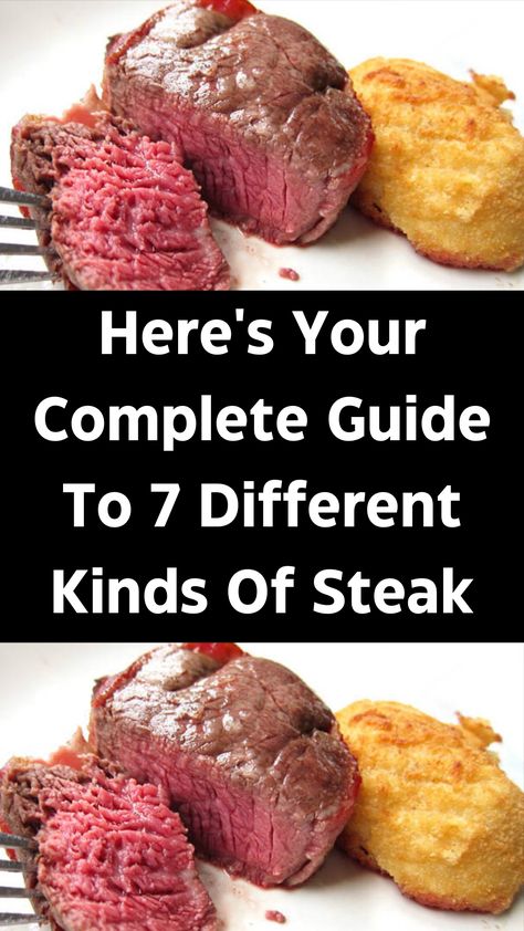 You can't cook all steaks the same way!  How well do you know your steak? Having a nice cut of steak is generally reserved for special occasions because eating it too often can get expensive. Still, we may not exactly what cut of meat to buy when we go to the store and for what purpose. Although we may go to the store looking for the most affordable cut of steak whatever it may be, different cuts of meat can actually end up as very different meals. Best Cut Of Steak, Steak Doneness, Crock Pot Inspired Beef Recipes, Kinds Of Steak, The Perfect Steak, Perfect Steak, Food Gallery, Trending Pins, Steak Dinner