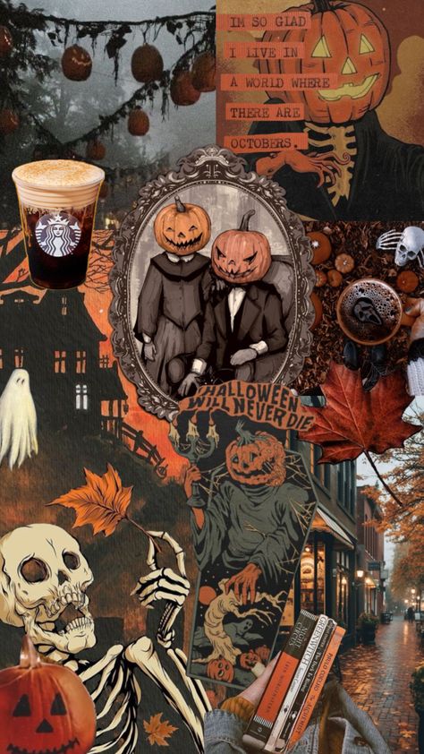 Gilmore Girls Seasons, Cat Collage, Halloween Black Cat, Patterned Vinyl, Halloween Backgrounds, Halloween Black, Fall Wallpaper, Halloween Wallpaper, Permanent Vinyl