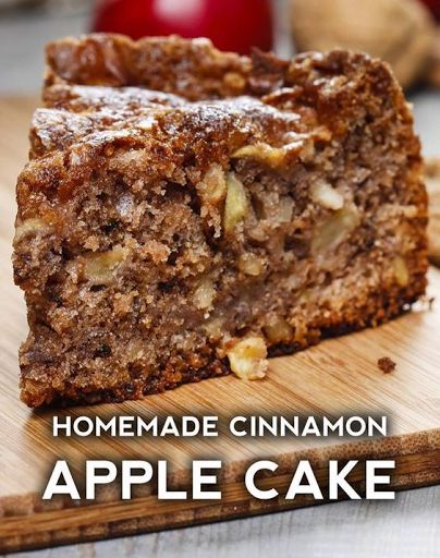 Cinnamon Apple Cake, Apple Cinnamon Cake, Cinnamon Cake, Torte Cupcake, Apple Cake Recipes, Cinnamon Apple, A Piece Of Cake, Apple Desserts, Piece Of Cake