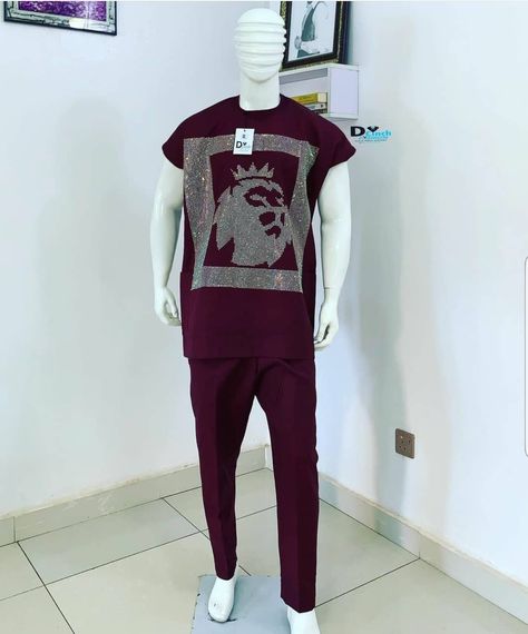 Senator Styles, Nigerian Men Fashion, African Wear Styles For Men, African Dresses Men, Latest African Men Fashion, Rhinestone Projects, African Shirts For Men, African Styles, African Clothing For Men