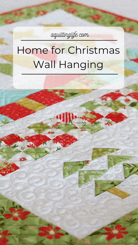 Holiday Quilted Wall Hangings, Christmas Quilt Wall Hanging Patterns Free, Quilted Christmas Wall Hangings, Christmas Wall Hangings Quilted, Mini Quilts Patterns Free Wall Hangings, Quilted Wall Hangings Patterns Free, Christmas Quilt Wall Hanging, Christmas Lap Quilt, Quilted Wall Hangings Patterns