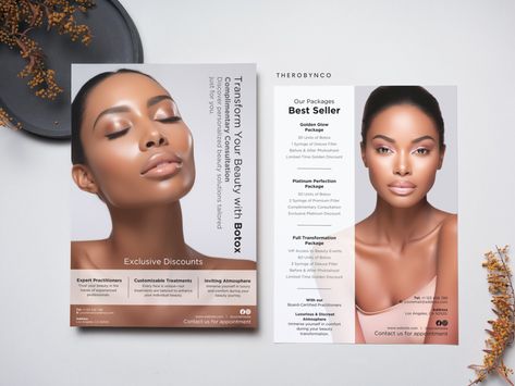 Botox Advertising, Diy Botox, Spa Brochure, Price List Design, Insta Layout, Spa Menu, Social Media Branding Design, Aesthetic Clinic, Beauty Clinic