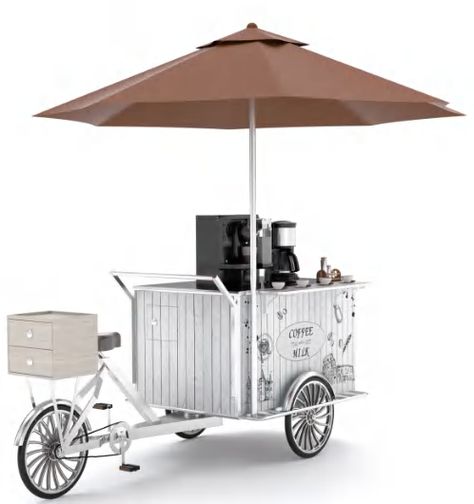 Introducing the TopStyle Cart with Bike and Umbrella Display, a fusion of functionality and artistry that will leave a remarkable impression on your guests! Crafted with meticulous detail, this display unit combines a classic cart design with a retro bicycle and a stylish umbrella – picture vintage food carts with a nostalgic charm. Elevate your brand presence with this eye-catching and cost-effective contemporary cart. This food presentation solution is ideal for various events, ensuring your brand shines on any occasion. Customization is key! We can tailor this cart to your exact needs—whether it's logos, brand colours, or unique styling elements. We also offer a range of additional accessories, including furniture, signage, umbrellas, and faux plants. Transform these mobile carts into a Cart With Umbrella, Umbrella Display, Bicycle Cart, Vendor Cart, Bike Display, Bike Cart, Stylish Umbrella, Mobile Cart, Cart Design