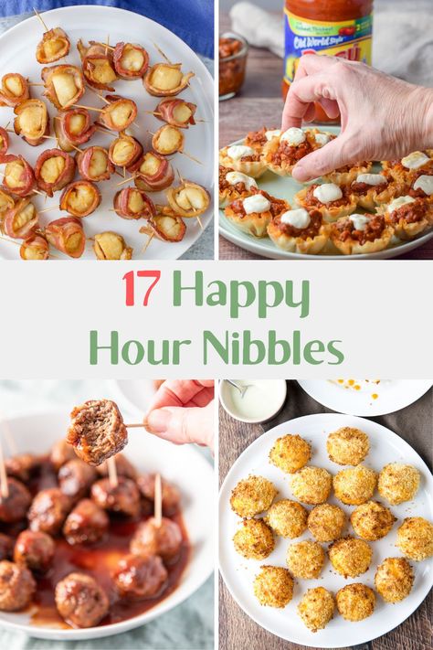 Discover the perfect Happy Hour Bites to elevate your evening! Our curated list includes easy, delicious small plates that pair perfectly with your favorite cocktails. From savory sliders to gourmet bruschetta, find the ideal recipes to make your happy hour at home or with friends a hit! Mini Appetizers In Shot Glasses Appetizer Ideas, Soup Appetizer Mini, Wine Snacks Appetizers Simple, Appetizer Recipes Small Bites, Hors D’oeuvres Ideas Easy, Small Plate Ideas Food, Fun Happy Hour Appetizers, Happy Hour At Home Food Ideas, Hor D'oeuvres Easy Party Appetizers