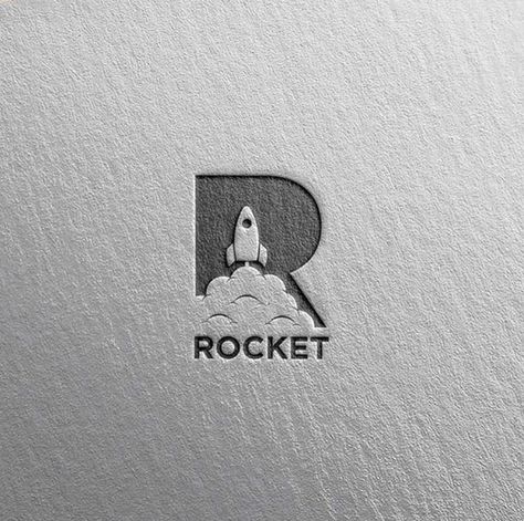 Rocket Logo, Rockets Logo, Logo Desing, Inspiration Logo Design, Startup Logo, Quality Logo, Logo Designer, Minimalist Logo Design, Logo Design Creative