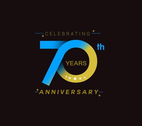 85th Anniversary Logo, 70 Year Anniversary Logo, 90th Anniversary Logo, 70th Anniversary Logo, 70 Anniversary Logo, Logo Aniversario, Anniversary Logo Design, 70 Anniversary, Anniversary Logos