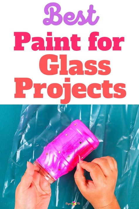 How To Paint On Glassware, How To Use Glass Paint, Painting Glassware Diy, How To Glass Paint, How To Paint Glassware, How To Paint On Glass With Acrylic, How To Paint Glass Bottles, Painting On Glass Ideas, Best Paint For Glass