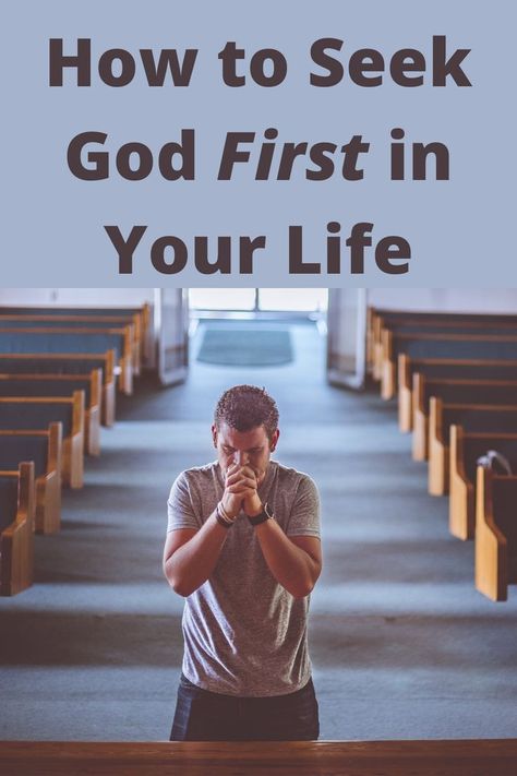 How to Seek God First in Your Life ~ Faithfully Journey Jesus Symbols, Seek God First, Seek God, How To Pray, Word Of Faith, Prayer Life, Writing Poems, Names Of God, Seeking God