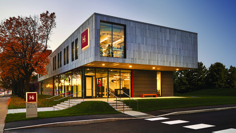 Modular Classroom, Schools In America, Architect Magazine, Modular Building, Exterior Cladding, Education Design, School Building, Architecture Firm, Business School