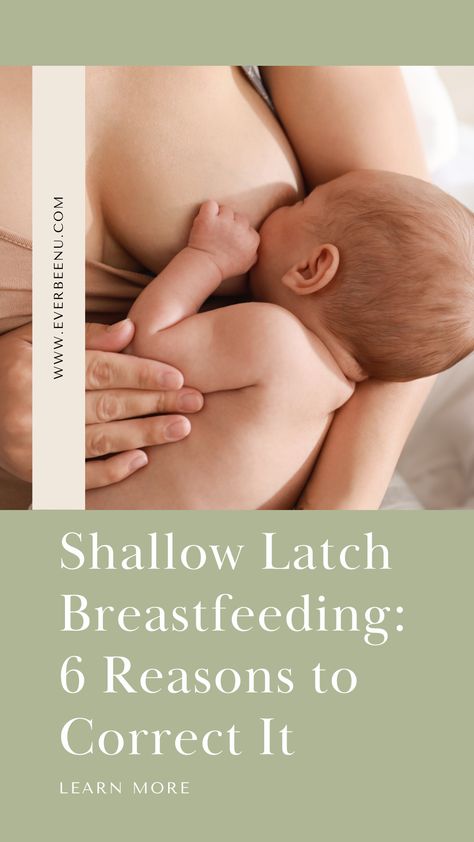 Find out the 6 issues regarding shallow latch breastfeeding and how to correct the issues!🤱 #breastfeeding #lactation #motherhood Breastfeeding Latch, Nutrition