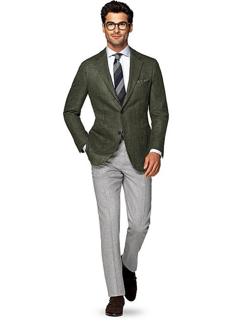 Olive Green Blazer Outfit Men, Men Sport Coat Outfit, Green Blazer Outfit Men, Olive Green Blazer Outfit, Mens Sport Coat Outfit, Blazer Outfits For Men, Mens Office Fashion, Green Blazer Outfit, Sport Coat Outfit