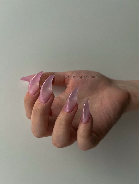 Claw Nails Stilettos, Cat Claws Nails, Xg Nails, Cat Claw Nails, Cats Nails, Claws Nails, Diy Nails Tutorial, Bohemian Nails, Nail Tutorial Videos