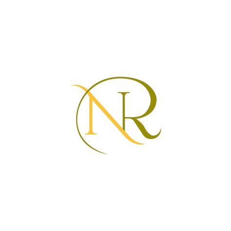 R And N Logo, Naveen Name Logo, Nr Logo Design Letters, Nr Logo, Business And Advertising, N Logo Design, Boutique Names, Logo Design Love, Wedding Logo Design