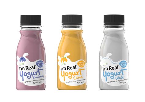 Drinking Yogurt Packaging, Yoghurt Packaging, Yogurt Packaging, Yogurt Drink, Bottle Logo, Milk Packaging, Fresh Smoothies, Drinks Packaging Design, Juice Packaging