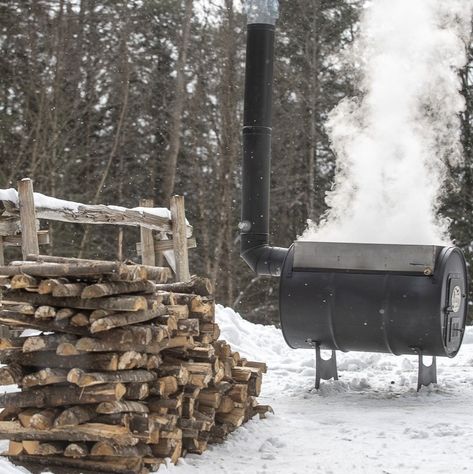 What is sugar wood and why should you care? "Sugar wood" is what we call the fuel you need to make wood-fired maple syrup. And the time to wrangle your supply is now!  Here are our tips for sourcing, stacking and storing sugar wood for your DIY maple syrup operation. https://vermontevaporator.com/maple-sugaring-101-all-about-sugar-wood-3/ Woot! #DIYmaplesyrup #howtomaplesyrup #sugarwood #maplesyrup Diy Maple Syrup, Maple Syrup Evaporator, Maple Sugaring, Perfect Fall Day, White Pine Tree, Wood Pile, Wood Supply, Sugar Shack, Snow Melting