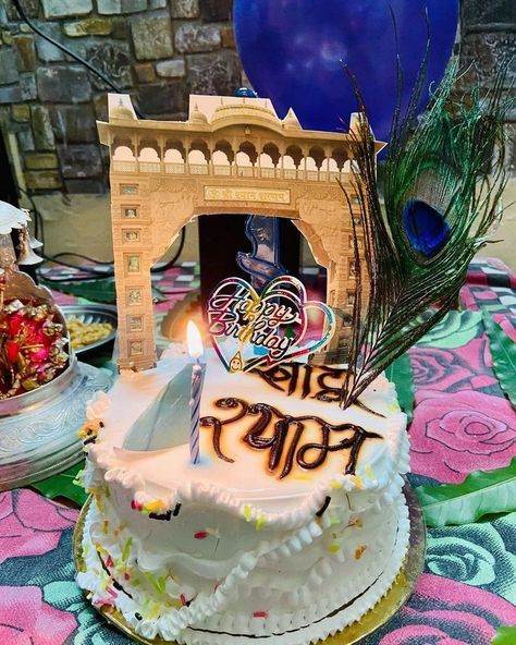 Khatu Shyam Ji Birthday Wishes: Celebrating the Divine Birth of a Beloved Deity Khatu Shyam Birthday Video, Khatu Shyam Birthday, God Mandir, Baba Shyam, Mirror Selfie With Flash, Iphone Wallpaper 8k, Birthday Cake Happy Birthday, Khatu Shyam Baba, Bappa Photo