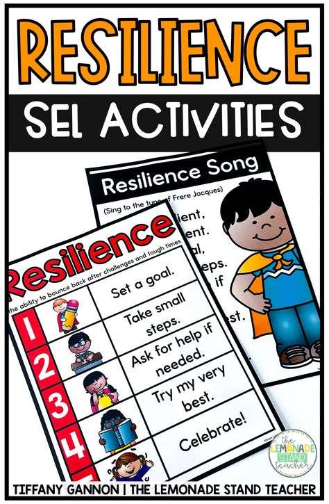 Mentor Activities For Kids, Teaching Resilience To Kids, Resilience Activities For Kids, Emotional Activities For Kids, Mentor Activities, Teaching Resilience, Resilience Project, January Reset, Resilience Activities