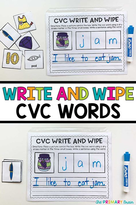 Cvc Lesson Plans, First Grade Ela Centers, Cvc Writing Activities, 1st Grade Small Group Activities, Cvc Activities First Grade, Small Group Ideas For Kindergarten, Cvc Centers For Kindergarten, Kindergarten Small Group Activities, Ela Small Groups Kindergarten