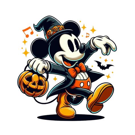 Mickey Through The Years, Disney Halloween Drawings, Halloween Png Images, Zombie Mickey Mouse, Mickey Skeleton, Spooky Cakes, Halloween Mickey Mouse, Mickey Mouse Png, Disney Fall