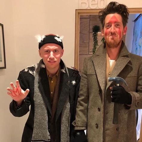 The Wet Bandits Halloween Costume Movie Character Dress Up, Bandits Costume, Movie Fancy Dress, Christmas Costumes Diy, Funny Christmas Costumes, Christmas Costumes Women, Christmas Movie Characters, Wet Bandits, Movie Character Costumes