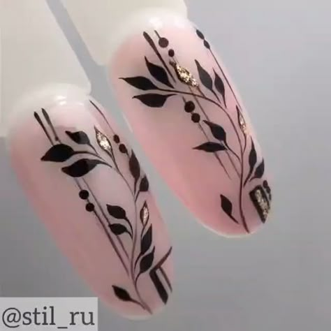 Nagel Stamping, Silver Nail Art, French Pedicure, Nail Art Designs Images, Korean Nail Art, Gold Nail Art, Rose Nail Art, Recipes For, Nail Art For Beginners