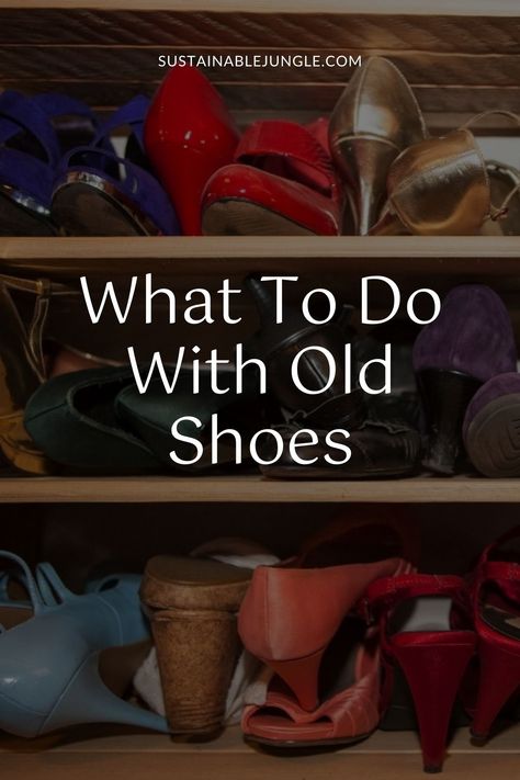 Your tired dress shoes or broken-down running shoes could get a second life, even if they’re no longer wearable. So what’s the responsible answer to the age-old problem of what to do with old shoes? Well, there isn’t a sole solution, but if you tighten your laces we’ll run you through all the options including recycling old shoes, upcycling and reusing. Old Shoes Upcycle, Tired Dress, Upcycle Shoes, Recycled Shoes, Shoe Refashion, Old Bras, Old Boots, Recycling Process, Shoe Image