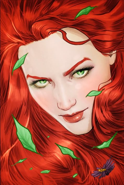 Poison Ivy Poison Ivy Art, Poison Ivy 2, Poison Ivy (character), Poison Ivy Comic, Dc Poison Ivy, Poison Ivy Dc Comics, Gotham Sirens, Pamela Isley, Harley And Ivy