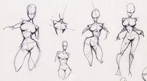 Exaggerated sketching style for the female figure Female Body Reference Drawing, Jeff Haines, Female Body Reference, Learn To Draw People, Figure Drawing Female, Body Ideas, Male Figure Drawing, Draw People, Human Figure Drawing