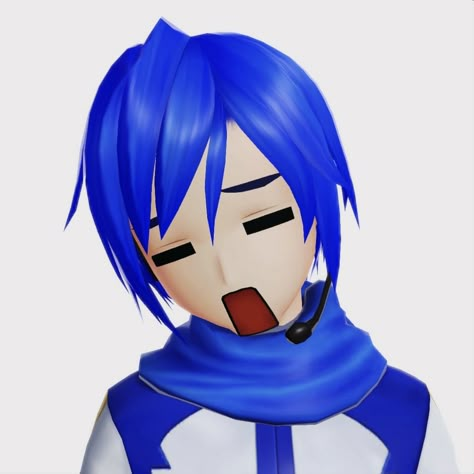 Kaito Vocaloid Icons, Kaito Fanart, Kaito Pfp, Discord Me, Vocaloid Kaito, Kaito Shion, Cry Of Fear, Vocaloid Characters, Weird Images