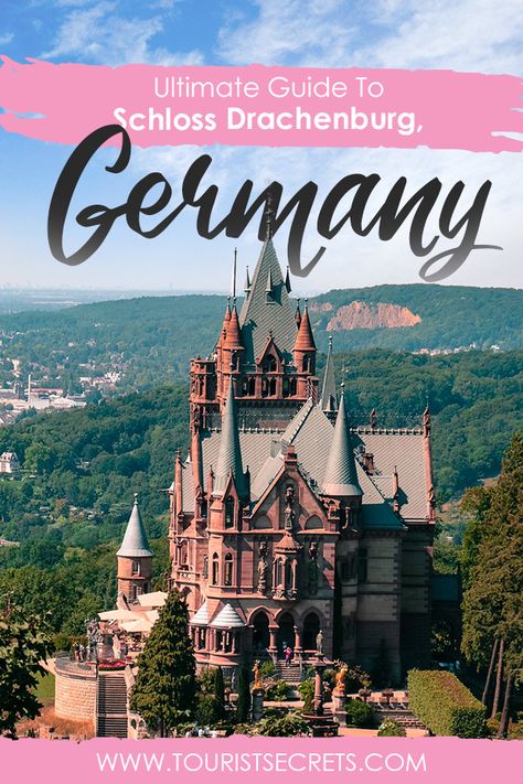 Aside from the ever famous Neuschwanstein Castle in Schwangau, Germany, there is another castle just 30 minutes away from Cologne (a village in Königswinter): Schloss Drachenburg or the Drachenburg Castle.   #Neuschwanstein #Drachenburg #Germany  #Schwangau # Schloss #TouristSecrets #Travel #Traveller #Destination #TouristSpot Drachenburg Castle, Schwangau Germany, Castle Neuschwanstein, Germany Aesthetic, Germany Trip, European River Cruises, Europe Wedding, Visit Germany, Germany Castles