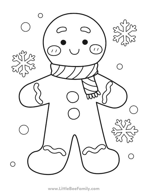 Gingerbread Man Coloring Page Gingerbread Men Coloring Pages, Gingerbread Colouring Pages, Christmas Preschool Coloring Pages, Ginger Bread Coloring Pages, Toddler Christmas Coloring Pages Free Printable, Christmas List Coloring Page, December Learning Activities For Kids, Gingerbread Man Coloring Sheet, Christmas Coloring Sheets Free Printable Kids Printables