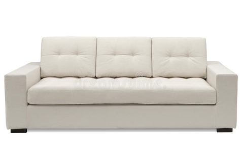 Sofa White Background, Sofa Ads, Sofa White, White Sofa, White Sofas, Background White, White White, Stock Images Free, White Background