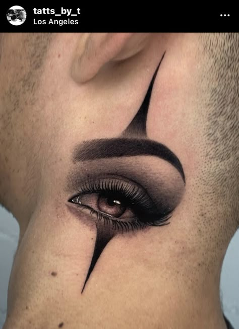 Ojo Tattoo, Realistic Eye Tattoo, Polish Tattoos, Rose Tattoo Sleeve, Abstract Tattoo Designs, Rose Tattoos For Men, Realistic Tattoo Sleeve, Special Tattoos, Military Tattoos