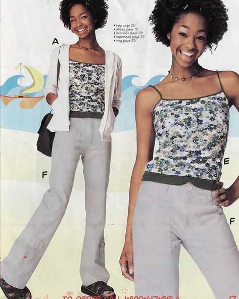 We Don’t Wanna Grow Up Podcast | Girlfriends L.A. Summer 1999 Catalog (Part 2) | Instagram White 2000s Outfit, 90s Catalog Fashion, 1999 Catalog, Delias Catalog, 1999 Outfits, 90s Catalog, 90s Girl Fashion, 1999 Fashion, Catalog Fashion