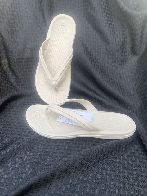 Crocs Crocband Flip Flops White Unisex Sandals Thong - W9 M 7 , Ebay Deals Check more at https://intelforte.org/crocs-crocband-flip-flops-white-unisex-sandals-thong-w9-m-7-ebay-deals/ Unisex Sandals, Crocs Crocband, Daily Deals, Puma Sneaker, Flip Flops, Sandals, Sneakers, White