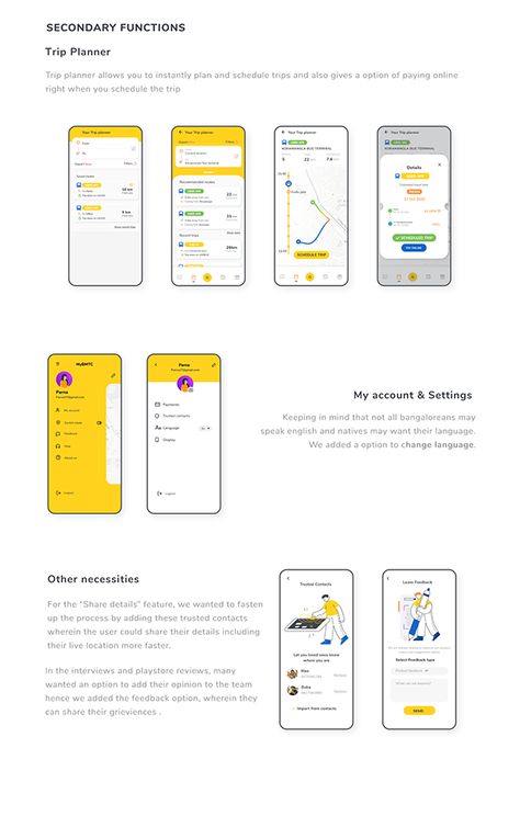 Ui Case Study Design, Cart Ui Design Mobile, Ux Journey Map, Micro Animation, Ui Case Study, Bus App, Ux Portfolio, User Research, Bangalore City