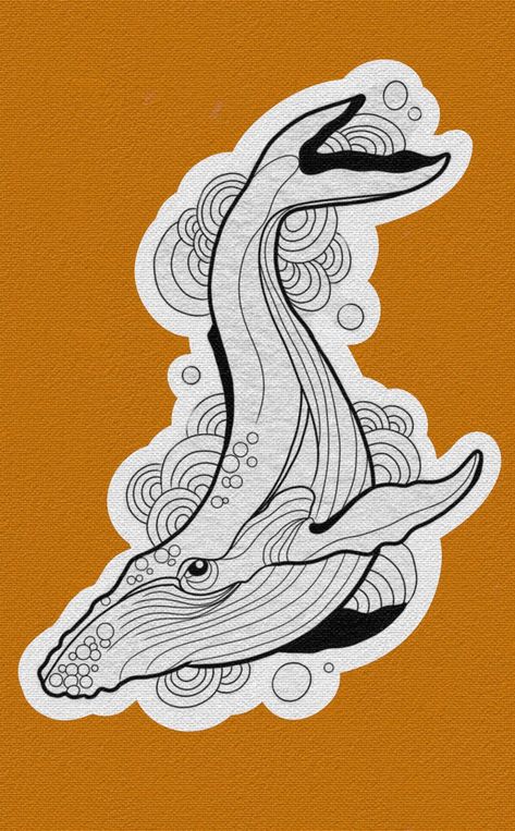 Whale Tattoo Neotraditional, Zentangle Animals Art, Bio Organic Tattoo, American Traditional Tattoo Ideas, Traditional Tattoo Ideas, Sea Tattoo, Whale Tattoos, New Tattoo Designs, Leo Tattoos