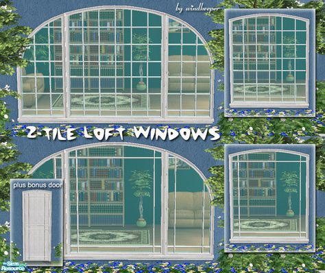 Sims 4 Windows And Doors Cc, Sims4 Furniture, Sims 4 Loft, Loft Windows, Sims Packs, Sims 4 Bedroom, Sims 4 House Plans, The Sims 4 Packs, Sims 4 Expansions