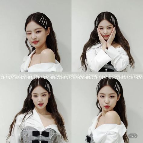 Rosé Blackpink Hairstyle, Blackpink Queen, Cute Headwear, Kim Hair, Kpop Hair, Women's Hair Accessories, Women Hair Accessories, Clip Hairstyles, Click Photo