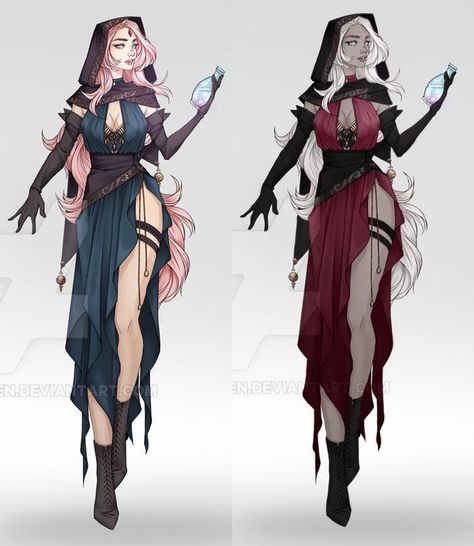 Art Outfits, Clothing Design Sketches, Drawing Anime Clothes, Dress Design Sketches, Fashion Design Drawings, Fantasy Dress, Drawing Clothes, Fantasy Clothing, Fantasy Fashion