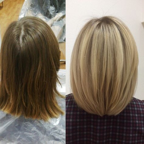 U Shape Layered Haircut Medium, Oval U Shaped Layer, Bevel Haircuts, U Shaped Haircut With Layers Short, U Shape Layers, Medium Length Hair With Layers Styling Tools, Medium Length Bob With Layers, Blonde Layered Hair, Strawberry Blonde Hair