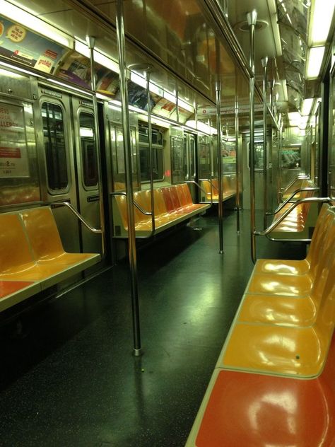 Person On Bus Reference, Subway Car Aesthetic, Subway Car Interior, Car Reference Photo, Reference Photos Background, Background Reference Photo, Subway Interior, Metro Photos, Dark Subway