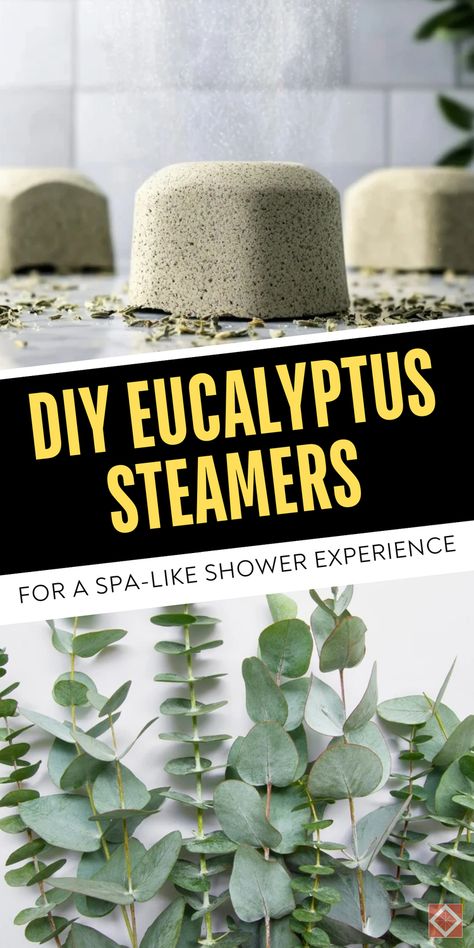 Learn how to make eucalyptus steamers for a spa-like shower experience at home. These DIY steamers are perfect for relaxation and adding a touch of luxury to your shower. Save this pin for an easy and refreshing bathroom idea! Spa Style Bathroom Ideas, Eucalyptus Shower Steamers, Diy Eucalyptus, Spa Home, Spa Ideas, Bathroom Idea, Shower Steamers, The Spa, Dream Bathroom