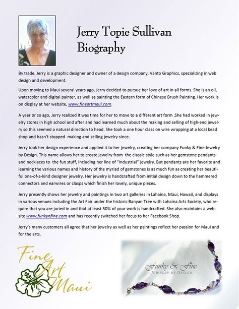 sample artist bio Bio Ideas For Artist, Artist Statement Examples, Short Bio Examples, Advantages Of Being A Woman Artist, Artist Bio Example, Artist Statement Template, Artist Certificate Of Authenticity, Biography Template, Writing A Bio