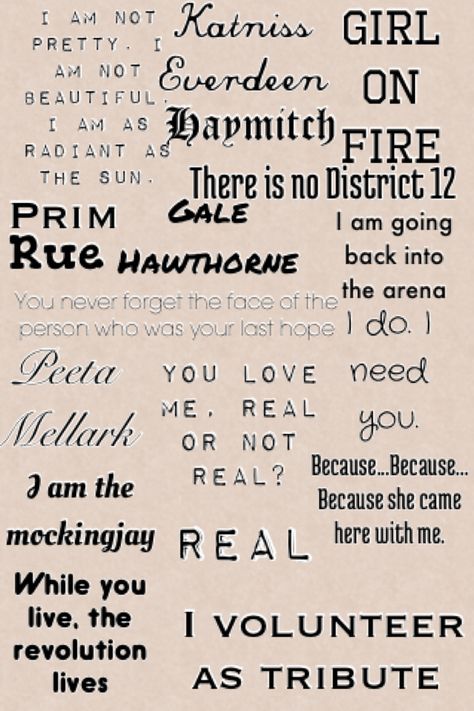 Quotes and names from the hunger games Would make a cute background Ancient Olympic Games, Ancient Olympics, Hunger Games Characters, Hunger Games Quotes, Cute Background, Lock Screens, Game Background, The Hunger Games, The Hunger