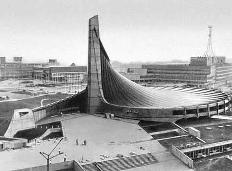 Kenzo Tange Architecture, Felix Candela, Avant Garde Architecture, Architecture Reference, Kenzo Tange, Modern Japanese Architecture, Sci Fi Architecture, Brutalism Architecture, Japan Architecture