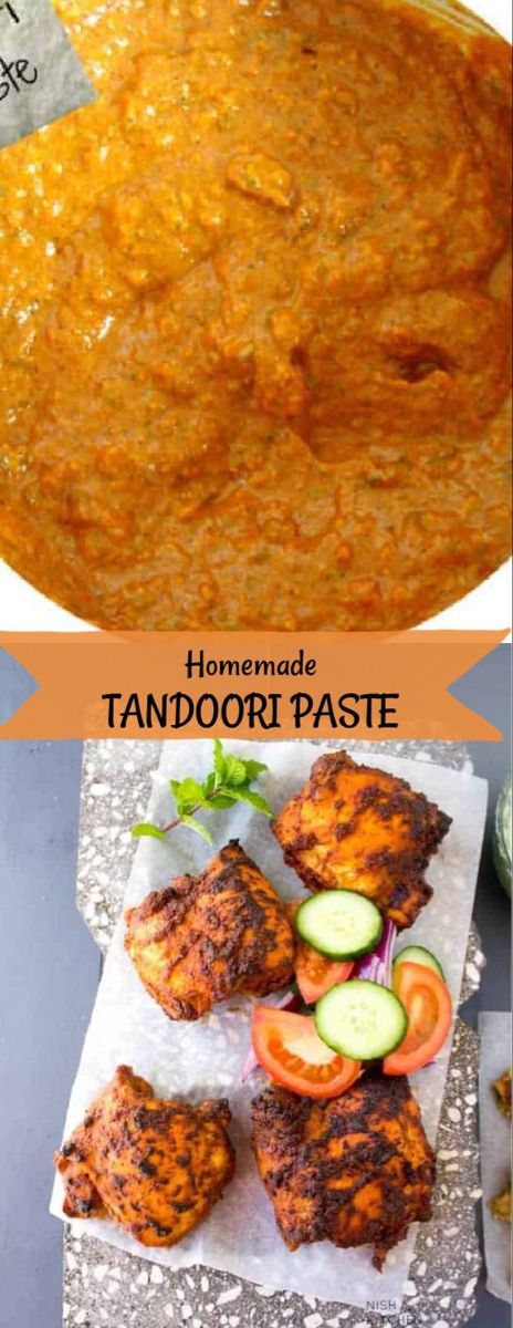 Tandoori Seasoning Recipe, Tandoori Paste Recipe, Indian Curry Paste Recipe, Curry Base, Tandoori Paste, East Indian Food, Tandoori Recipes, Indian Delicacies, Indian Sauces