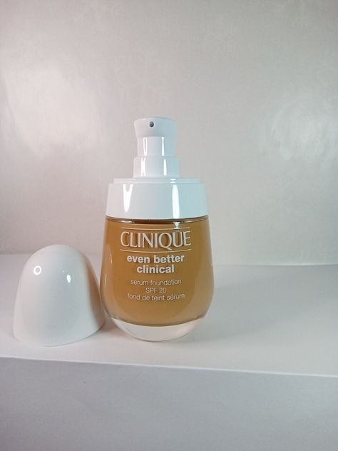 clinique even better clinical serum foundation MN 98 CREAM CARAMEL (M) 30ML. No box dispatched with royal mail sign for Clinique Even Better Clinical, Clinique Even Better, Cream Caramel, Serum Foundation, Makeup List, Mail Sign, Best Foundation, Royal Mail, Makeup Bag