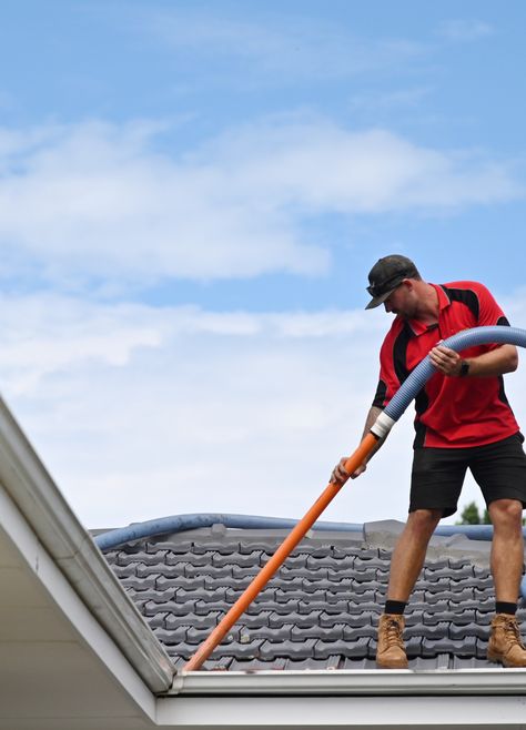 As a homeowner, you are undoubtedly interested in protecting your investment to the best of your ability. Routine gutter cleaning is a part of home maintenance, and keeping them free of debris and in working order is likely more important than you might think. It’s not exactly the easiest task and can be time-consuming. This is why it’s a wise move to hire highly trained gutter cleaning crews, especially for multiple stories or larger homes. Gutter Cleaning Hacks, Gutter Installation Diy, High Rise Window Cleaning, Gutter Cleaning Tool, Gutter Cleaner, Window Washing, Gutter Installation, Gutter Accessories, Residential Cleaning Services