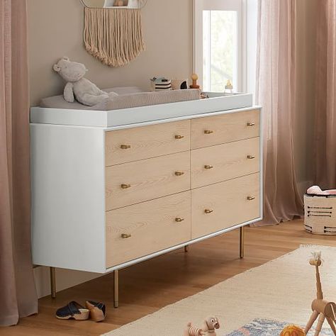 Baby Changing Tables & Dressers | West Elm Changing Table Dressers, Baby Changing Table Dresser, Changing Tables, Changing Table Dresser, Baby Changing Table, Baby Changing Tables, Baby Changing, Table Dimensions, Baby Furniture